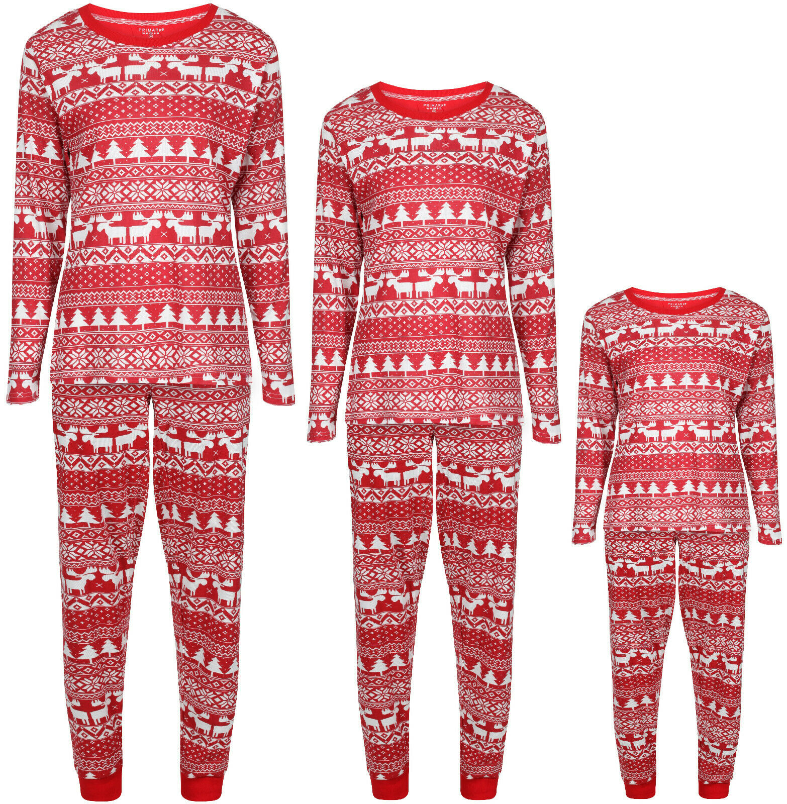 Vánoční pyžamo - design pro celou rodinu - dětská verze