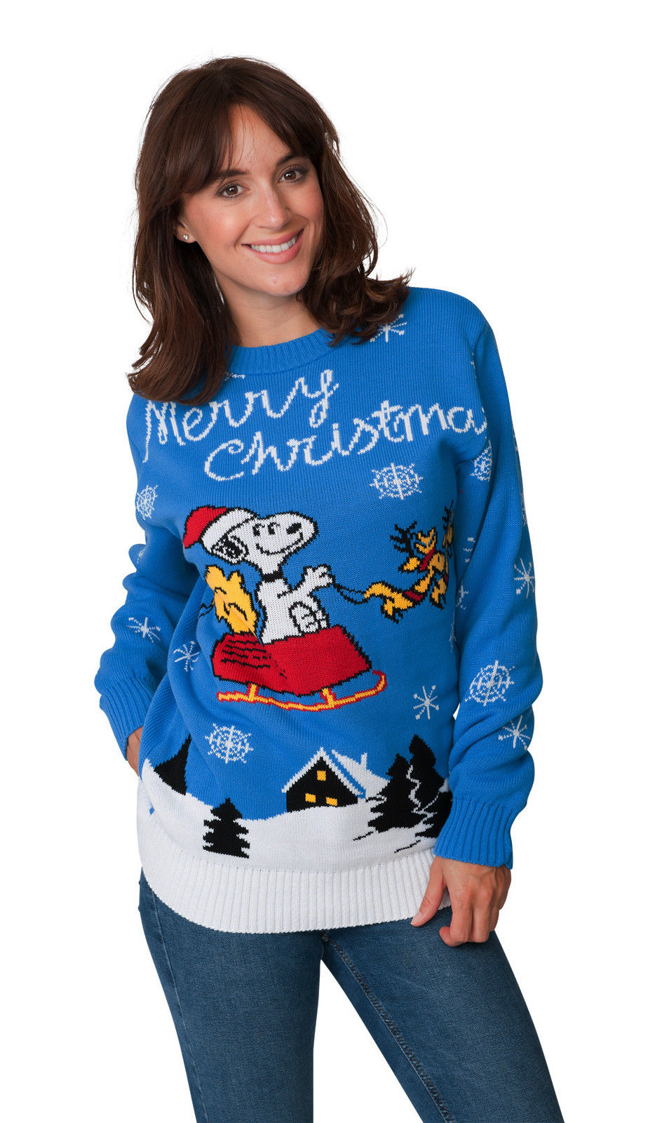 Snoopy vánoční svetr