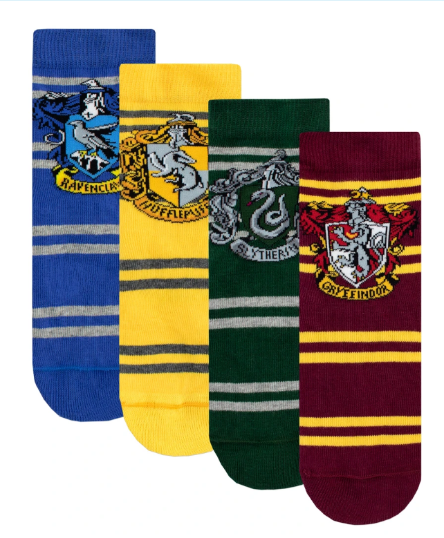 Ponožky Harry Potter ponožky sada 4 páry