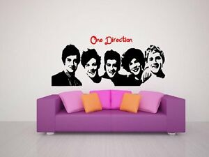 One Direction nálepka na stěnu 50 x 115 cm