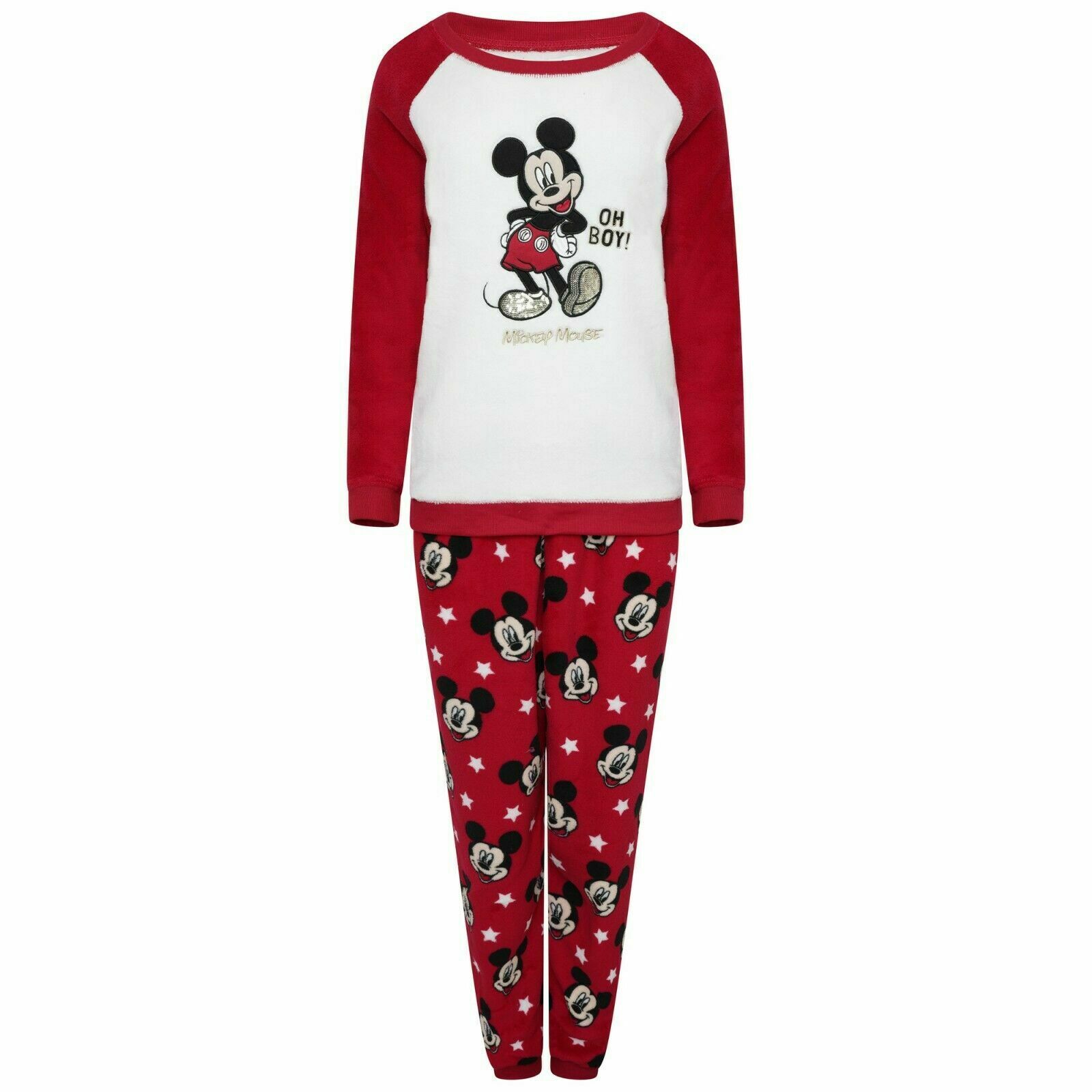 Mickey Mouse dámské fleecové pyžamo