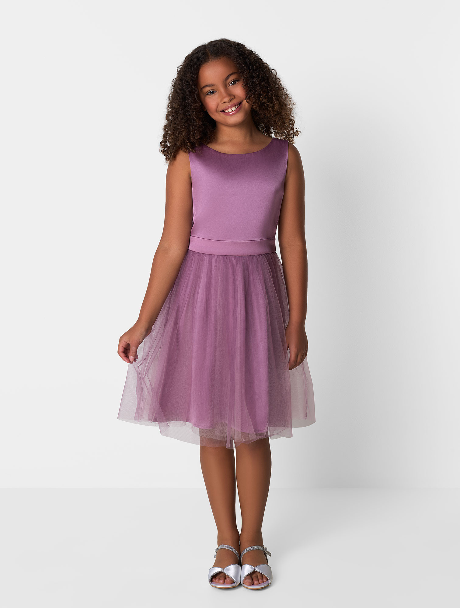 Dívčí šaty Aria lila