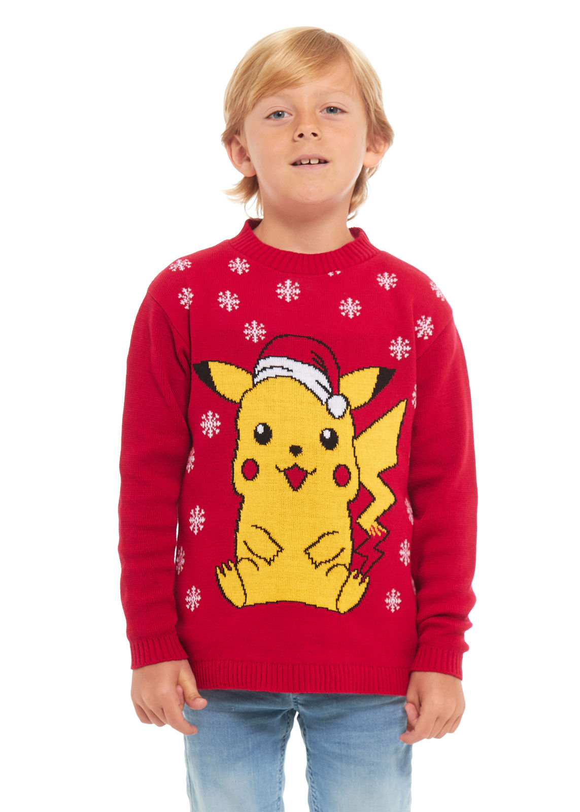 Dětský vánoční svetr Pikachu