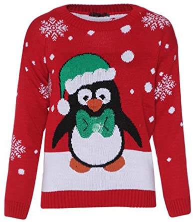 Tučňák vánoční svetr dámský 