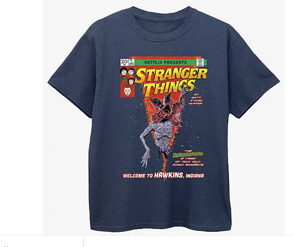 Stranger Things tričko 
