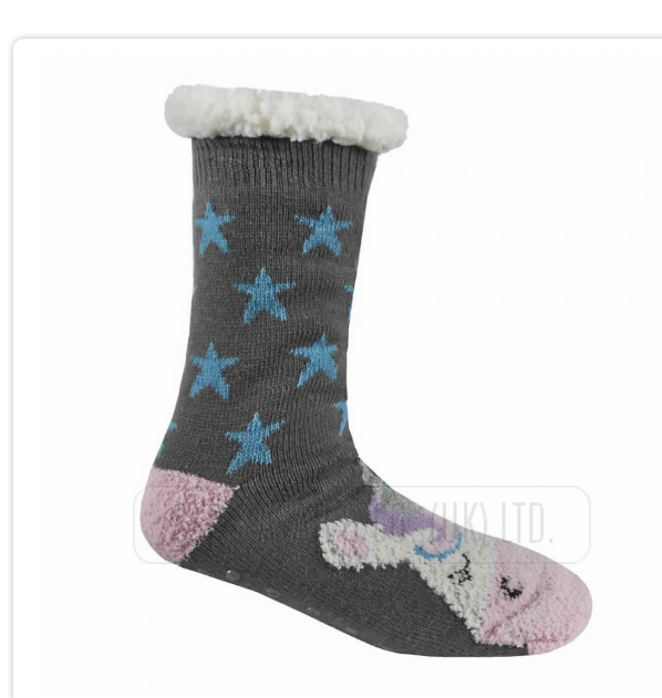 Ponožky s kožíškem Unicorn